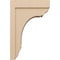 Ekena Millwork 10"W x 20"D x 30"H Classic Warren Rough Cedar Woodgrain TimberThane Corbel, Primed Tan CORUR10X20X30WARRCPR - alternate 5